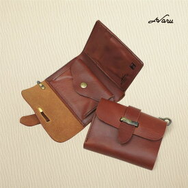 池之端銀革店 中財布 haru ハル イタリアンレザー ミドルウォレット ヴィンテージ 加工 革 財布 本革 経年変化 国産 送料無料 ユニセックス ギフト HC-524