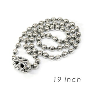 �yBWL�zBill Wall Leather �r���E�H�[�����U�[LARGE BALL CHAIN (19inch) 5.5mm ���[�W�{�[���`�F�[�� 48cm ����5.5mm�@�{�[���`�F�[���@���[�W