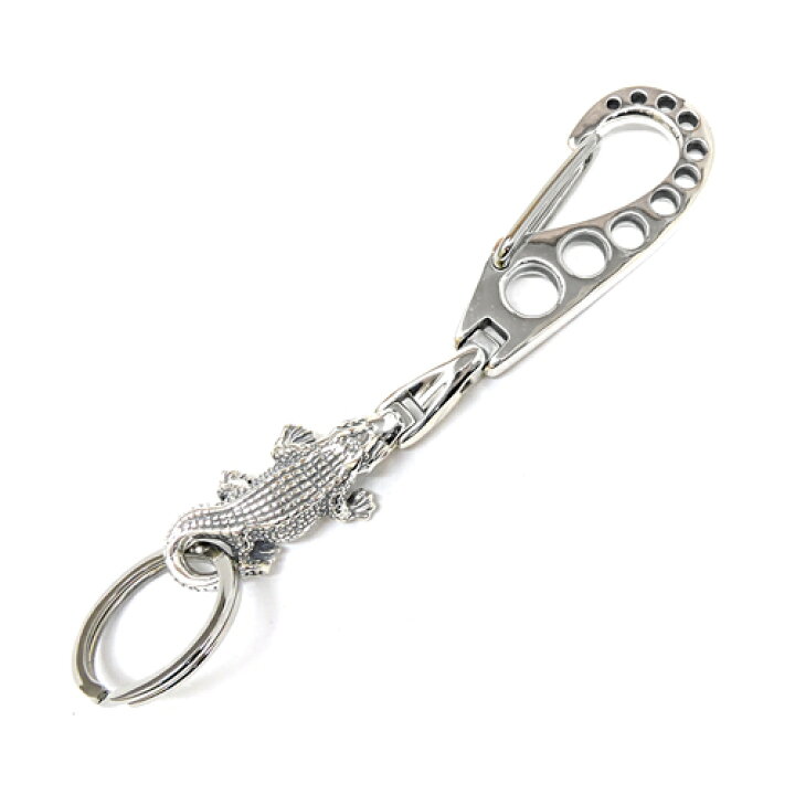 Fish Hook Clip with Horse Head U-Joint Link Key Chain - Bill Wall Leather  Inc.