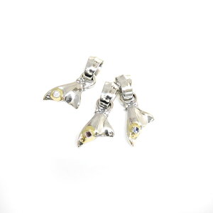 yBWLzBill Wall Leather rEH[U[^Cj[ zG[e[ `[ w 2mm Xg[ Tiny Whale's Tail Charm with Stone C395S Vo[ANZT[
