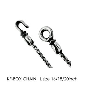 LONE ONES Y loneones i[hJz[g LEONARD KAMHOUT Vo[ANZ Vo[WG[ AJ KF Hooks: Small - 1.8mm Box Chain 16 - 20@KFtbN:X[-2.6mm {bNX`F[/Vo