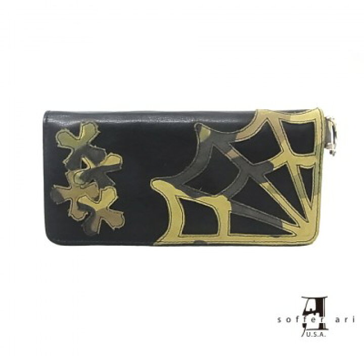 楽天市場】【Soffer Ari】ソファアリMR. SUE WALLET WITH SPIDER WEB 