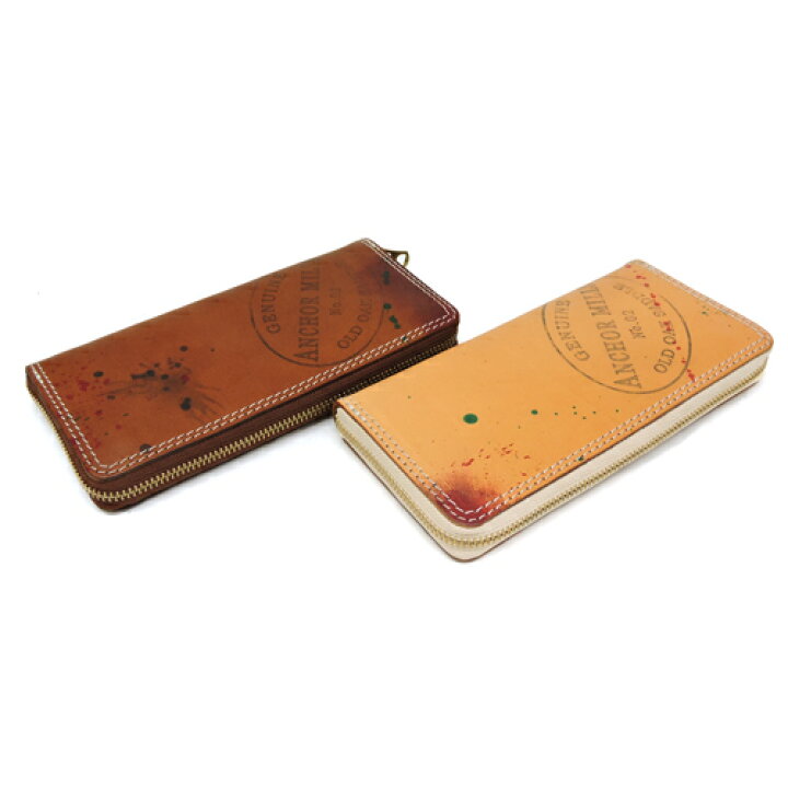 楽天市場】ヴァスコ バスコ VASCO PAINT LEATHER LONG WALLET レザー 