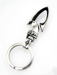 �yVASSER�z�o�b�T�[���������@Spear Hook Key Chain Silver(�X�s�A�[�t�b�N�L�[�`�F�[�� �V���o�[)/�L�[�`�F�[��/���^/�V���o�[/�V���v��/�����Y