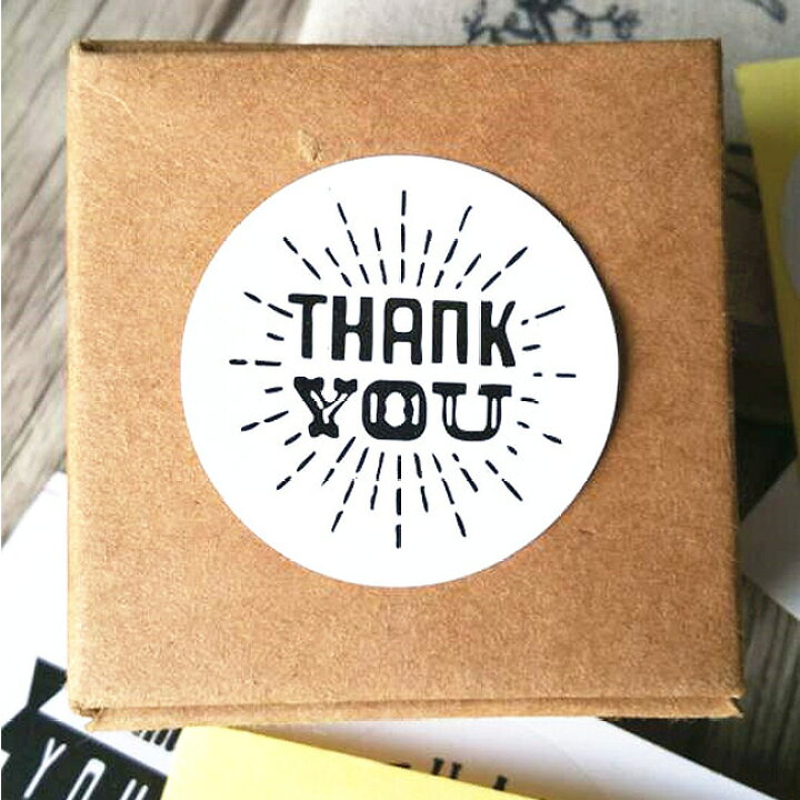 楽天市場】Thank You 色々MIX シール 45枚結婚式 thank you サンキュー 