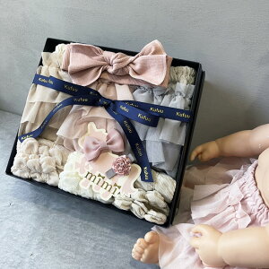 NEW12,023円→【フラワーガーデンBOX】日本製出産祝いギフト女の子出産祝フリル靴下ハイソックス赤ちゃんベビーお祝いクフウギフトクリスマスBabyGiftBoxKufuu