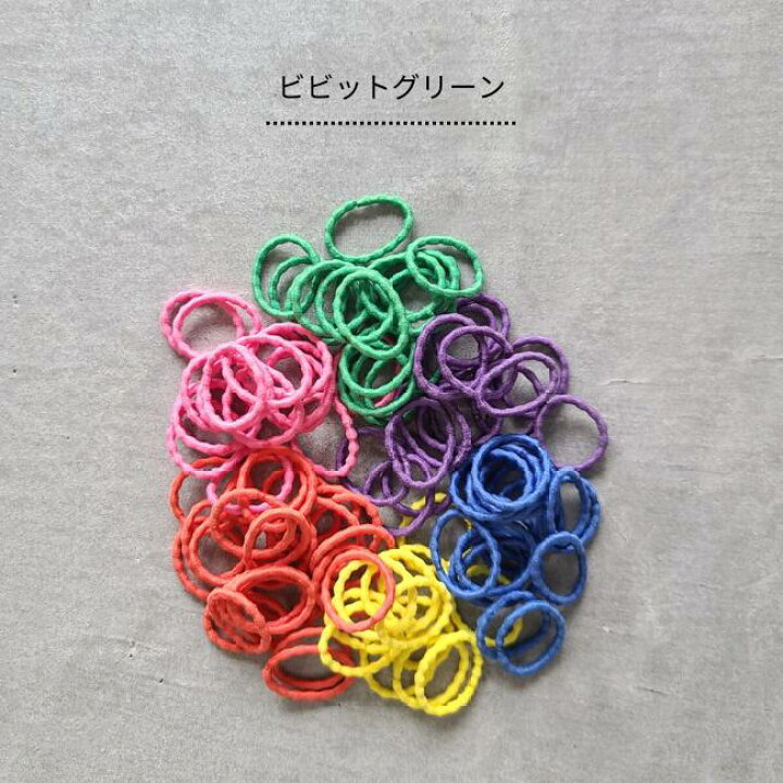 楽天市場】ヘアゴム なみなみ 80本入 SSサイズ 直径 約2cm 予備10～20 
