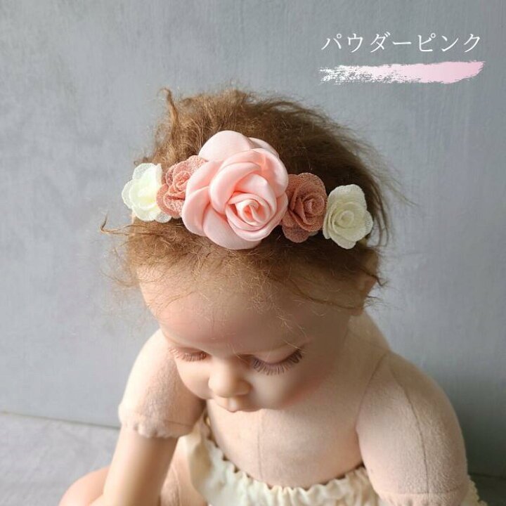 楽天市場】セレモニー ヘアバンド【 フラワー ガーデン 0-5歳頃】花  