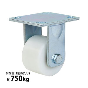 �������� �L���X�^�[ �Œ�L���X�^�[ �d�ʗp �i�C������ 1�� �P�i �d�ʗp�L���X�^�[ �ω׏d��750kg(1������) �ԗ֒��a��80mm ����54mm �Œ�� �i�C�����ԗ� �H�� �q�� ��� �^�� cstrnyfin80r1p