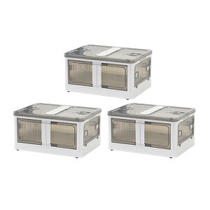  [{bNX ܂肽 3Zbg 47×35×24.5cm MTCY 30L IׂJ[ LX^[t 5ʊJ ωJ ςݏd X^bLO NA  vX`bN Rei ߑP[X