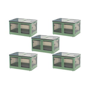  [{bNX ܂肽 5Zbg 51.5×36.5×30cm LTCY 42L IׂJ[ LX^[t 5ʊJ ωJ ςݏd X^bLO NA  vX`bN Rei ߑP[