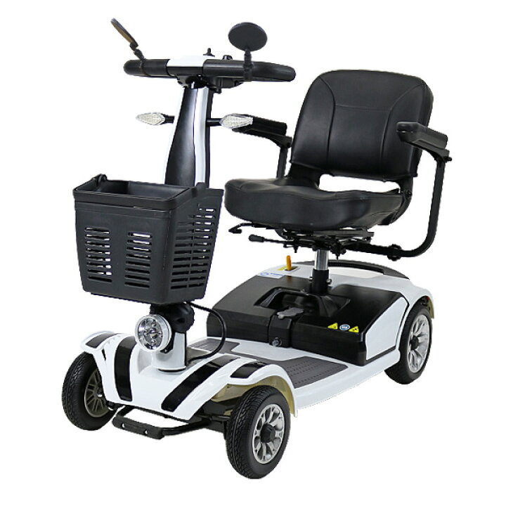 楽天市場】送料無料 新品 電動シニアカート 白 シルバーカー 車椅子 