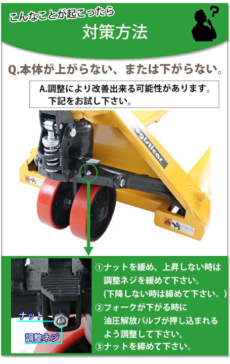 楽天市場】送料無料 ハンドリフト 幅約685mm フォーク長さ約1200mm 約 