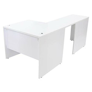 送料無料 選べる4カラー&右用左用 ワークデスク L字型 約W100×D170×H73.5 幕板 ゲーミングデスク L字デスク L型 サイドデスク 連結 オフィスデスク エグゼクティブ パソコンデスク PCデスク 約W1