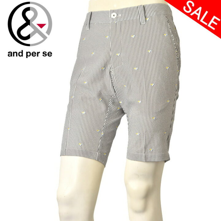 楽天市場】20％OFFセールアンパスィ and per seハーフパンツ ショート 