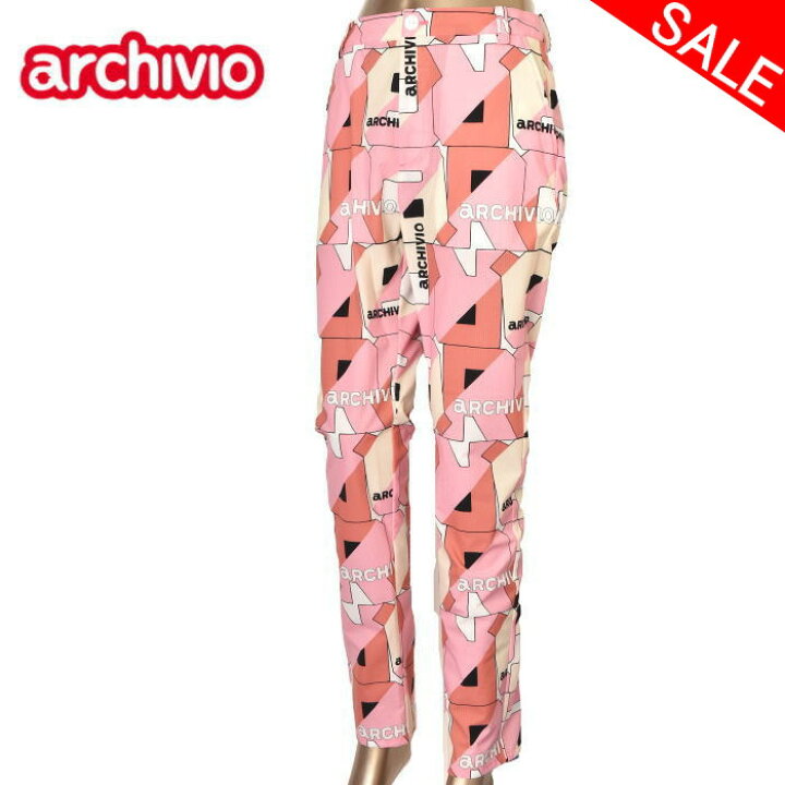 楽天市場】50％OFFセールアルチビオ archivioパンツ レディース ゴルフ 