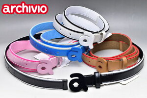 50%OFFセールアルチビオ archivioベルト レディース 2024秋冬新作 送料無料合成皮革 アルチビオ最強配送 アウトレット