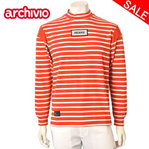 50%OFFセールアルチビオ archivioハイネックプルオーバー メンズ ゴルフウェア 2024秋冬新作 送料無料M-L-LL トップス アルチビオ モックネック最強配送 アウトレット