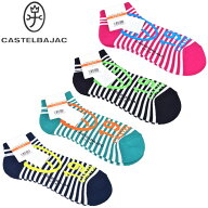 カステルバジャック CASTELBAJAC スポーツ ゴルフソックス メンズ 2026春夏新作25-27 アンクル丈 カステ…