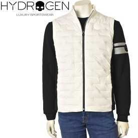 30％OFFセールハイドロゲン HYDROGEN GOLFパフベスト 中綿ベスト メンズ 2023秋冬新作 送料無料L-XL トップス 国内正規品 ハイドロゲンあす楽_翌日着荷可