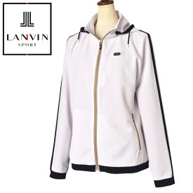 ランバン スポール ゴルフ LANVIN SPORTジップアップブルゾン レディース 2024春夏新作 送料無料38-40-42 トップス ランバン スポールあす楽_翌日着荷可