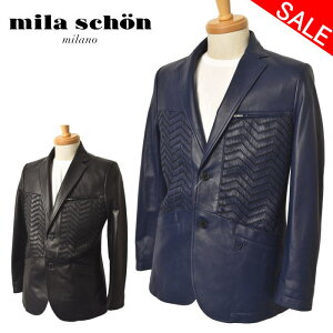 ミラショーン(mila schon) メンズレザージャケット・革ジャン | 通販 