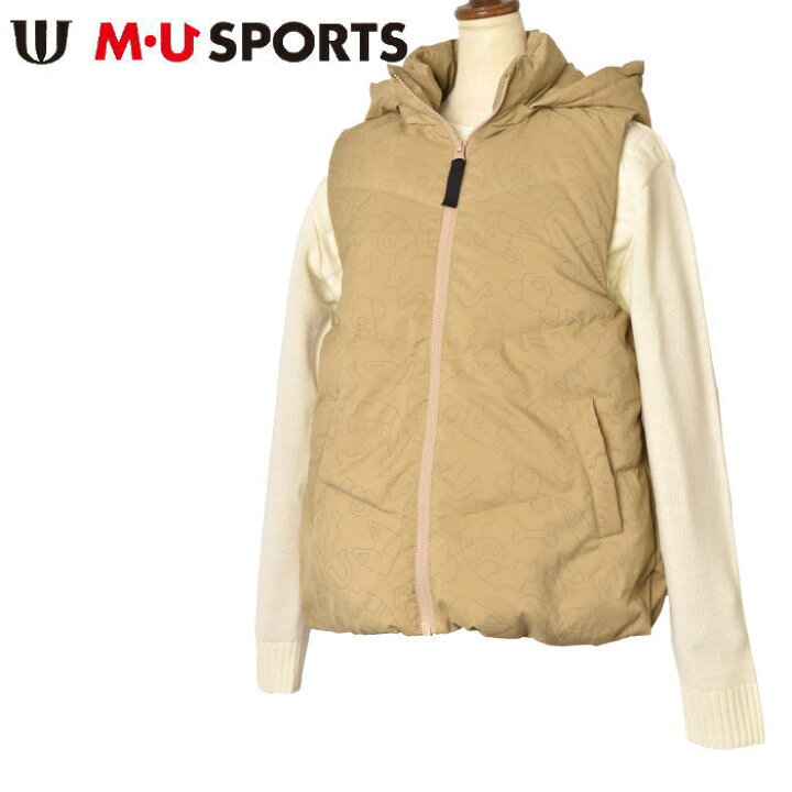 楽天市場】40％OFFセールMUスポーツ ゴルフ M・U SPORTSダウンベスト 