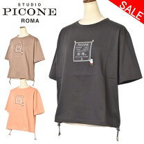 美品＊ピッコーネ 半袖 カットソー 38 STUDIO PICONE ROMA ピッコーネ 