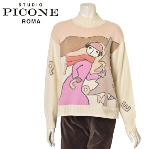 �X�^�W�I �s�b�R�[�l STUDIO PICONE ROMA�j�b�g�v���I�[�o�[ �Z�[�^�[ ���f�B�[�X 2026�H�~�V�� ��������M-L �g�b�v�X �X�^�W�I�s�b�R�[�l p618036�ŋ��z��