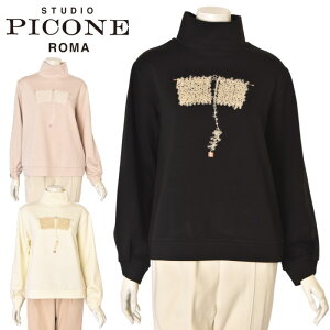 �X�^�W�I �s�b�R�[�l STUDIO PICONE ROMA�n�C�l�b�N�v���I�[�o�[ �n�C�l�b�N�V���c ���f�B�[�X 2026�H�~�V�� ��������M-L-LL �g�b�v�X �X�^�W�I�s�b�R�[�l ���b�N�l�b�N p619012�ŋ��z��