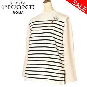 50��OFF�Z�[���X�^�W�I �s�b�R�[�l STUDIO PICONE ROMA�n�C�l�b�N�j�b�g�x�X�g ���f�B�[�X 2024�H�~�V�� ��������M-L �g�b�v�X �X�^�W�I�s�b�R�[�l�ŋ��z�� �A�E�g���b�g