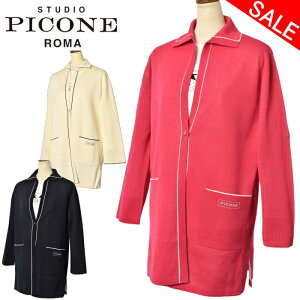 40��OFF�Z�[���X�^�W�I �s�b�R�[�l STUDIO PICONE ROMA�ݕt�������O�j�b�g�J�[�f�B�K�� ���f�B�[�X 2025�t�ĐV�� ��������M-L �g�b�v�X �X�^�W�I�s�b�R�[�l�ŋ��z�� �A�E�g���b�g