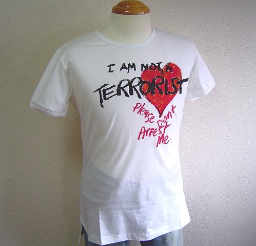 ◆Vivienne Westwood◆ヴィヴィアンウエストウッド★I am not a Terrorist.Please don't Arrest  me. Tシャツ | プラッツティーズ楽天市場店