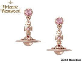 Vivienne Westwood ヴィヴィアンウエストウッド New Petite Orb Pierced Earrings　新・プチ オーブ ピアス (PK GOLD)【あす楽対応】【YDKG-k】【W3】