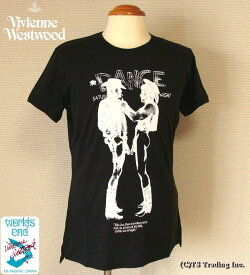 Vivienne Westwood ヴィヴィアンウエストウッド★Worlds End Cowboy Print Tee☆ワ—ルズエンド カーボーイ Tシャツ（BK）【あす楽対応】【YDKG-k】【W3】【送料無料】【smtb-k】