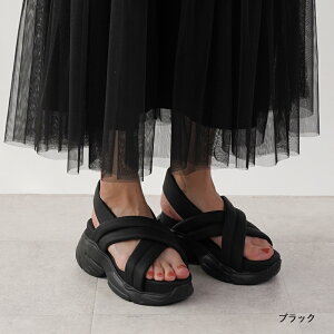 �T���_�� ���f�B�[�X �X�|�[�c �T���_�� �����₷�� ���� �p�e�b�h �V�� �������� �����ꏜ�� �X�g���b�v �E�G�b�W�\�[�� �{�����[�� 5.5cm�q�[�� �ɂ��Ȃ� ���Ȃ� �� �u���b�N S�`LL 22.5cm�`2