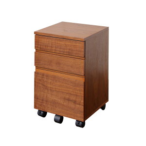 Walnut Desk Chest EH[ibg fXN `FXg W340mm ~bhZ`[ ItBX   K-2547BR