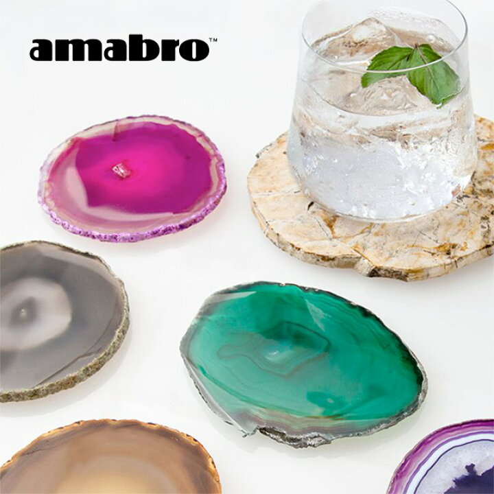 楽天市場】amabro CRYSTAL COASTER アマブロ クリスタルコースター 