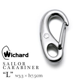 WICHARD SAILOR CARABINER L ウィチャード セーラー カラビナ Lサイズ キーリング キーホルダー メンズ フランス製 カギ マリン おしゃれ