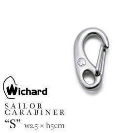 WICHARD SAILOR CARABINER S ウィチャード セーラー カラビナ Sサイズ キーリング キーホルダー メンズ フランス製 カギ マリン おしゃれ