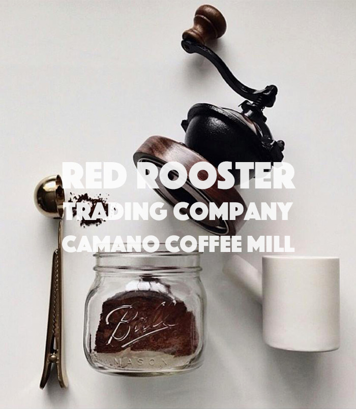 楽天市場】Camano Coffee Mill カマノコーヒーミル red rooster 