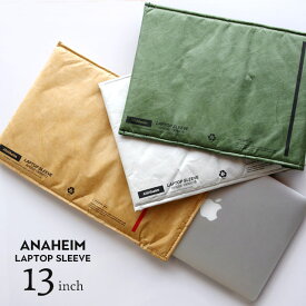 Anaheim Laptop Sleeve 13inch アナハイム ラップトップスリーブ 13インチ MacBook Pro Air ケース 13 タイベック クラフト/カーキ/アイスグレー