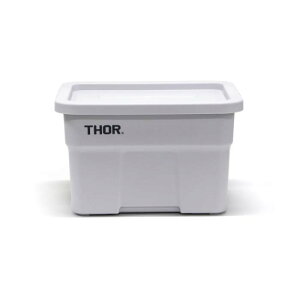 THOR Large Totes With Lid 22L DC �\�[ ���[�W�g�[�g �E�B�Y ���b�h 22L DC �u���b�N ���C�g�O���[ �I���[�u �R���[�e �I�����W �R���e�i