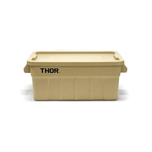 THOR Large Totes With Lid 53L DC \[ [Wg[g EBY bh 53L DC ubN CgO[ I[u R[e IW Rei