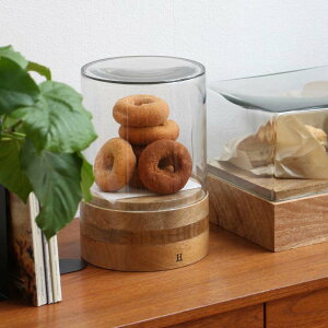 KXh[ V_[3 HERE Glass Dome "WB-CYL-3" KXP[X ~ fBXvC 18×H26.5cm