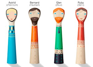 WOODEN FIGURE L size EhD tBMA LTCY DONNA WILSON hiEEB\ 29×6cm/؂̐l`//ACh/hiEB\