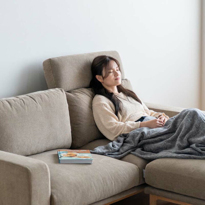 楽天市場】【標準生地】 Fumi 飽きないソファ専用 ヘッドレスト 