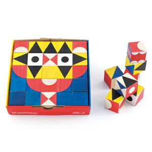 miller goodman ミラーグッドマンShapeMaker シェイプメーカー25個の幾何学模様のブロックで色んな絵柄が作れます木製/パズル/ブロック/知育玩具/ギフト/プレゼント