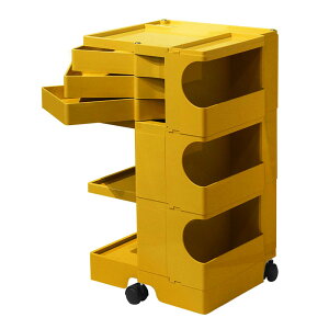 ボビーワゴン ハニー 3段3トレイ BOBY WAGON HONEY B-LINE ビーライン ジョエ・コロンボ 多機能ワゴン ベッドサイドテーブル 正規輸入品