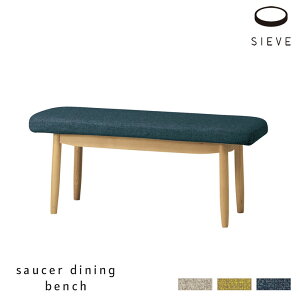SIEVE \[T[ _CjOx` SAUCER DINING SERIES dining bench \[T[_CjOV[Y x[W/O[/u[ V[ k SVE-DB004